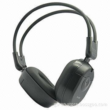 Single Channel In-car IR Headphones with Foldable Design
